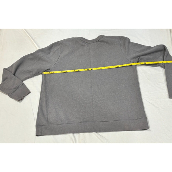 FILA Spell Out Sweat Shirt Gray Boy's Size XL Long Sleeve Crew Neck - Picture 3 of 6